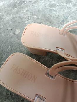 Product Review of New Four Strap Platform Sandals High Heels For Women Footwear Girl Walking Summer Slippers Walking Shoes Kitchen from c**7 1