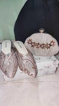 Product Review of Tas Pesta PRESLEY Embellished Crystal Box Clutch Wanita from H**a 0