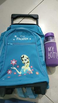 Product Review of 0Ransel Troly Frozen lucu Tas Ransel Sorong Roda Bonus Botol from T**8 0