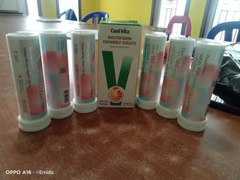 Product Review of [IDS - 60+1MV] 60 Tablet (3 Tube) Coolvita Collagen Effervescent (1 Tube @20 Tablet) + 1 Botol Multivitamin Chewable - Tablet Kunyah from E**a 3