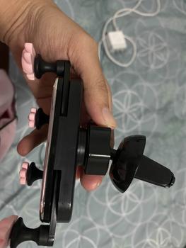 Product Review of ที่วางโทรศัพท์มือถือเสียบช่องแอร์รถยนต์ Car holder รถยนต์ ลายการ์ตูนน่ารัก 360 องศา แท่น วาง from n**7 1