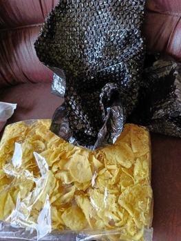 Product Review of Kecimpring Singkong Bawang Daun 1 KG Comring Cemilan / Food / Snack Makanan from d**. 1