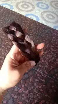 Product Review of ที่คาดผม ผมถักเปีย เหมือนจริง ขนาดใหญ่ ที่คาดผมแฟชั่น ที่คาดผมเกาหลี เกรดพรีเมี่ยม หลากหลายสี from s** 0