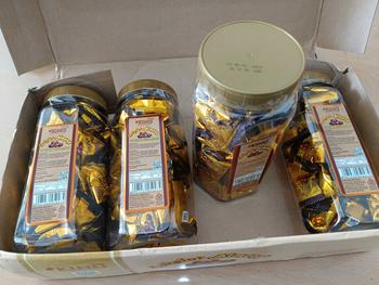 Product Review of Dking coklat almond isi 4 toples ( COD )  kacang almond utuh lapis coklat from M**y H**i 2