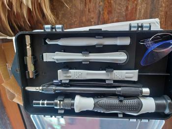 Product Review of 115-in-1 เอาชุด ชุดไขควงแม่นยำ ชุดเครื่องมือซ่อมแม่เหล็ก DIY ขนาดเล็ก เครื่องมือสารพัดประโยชน์ สำหรับบ้าน โทรศัพท์มือถือ คอมพิวเตอร์ Took Kits Precision Screwdriver Set from a** 2