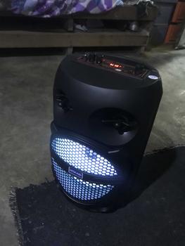 Product Review of 8.5 inches home Karaoke Portable Wireless Karaoke Bluetooth Speaker with FREE MIC from 𝒟**️ 1