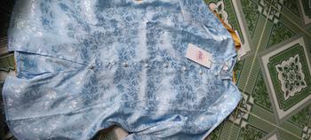 Product Review of Anita Store-Áo Lẻ Bà Ba Lụa Hoa Tay Dài Cao Cấp.Áo lẻ LỤA HOA CÚC NGỌC CAO CẤP.Áo lẻ bà ba nhẹ nhàng duyên dáng. Áo bà ba đi chùa đi chơi(Ảnh thật shop chụp) Top Nữ Sơ Mi Nhung Women Voi Sen Voan Kem Shirt from H**h N**🫶 0