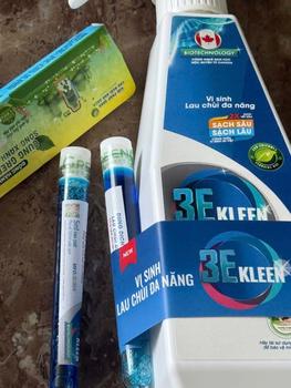 Product Review of Combo Trải Nghiệm Vi Sinh Lau Chùi Dầu Mỡ Nhà Bếp Kitchen KLEEN & Đa Năng 3E KLEEN Làm Sạch Vết Bẩn Bề Mặt Gương from S**h v**n V** 🇻** 2