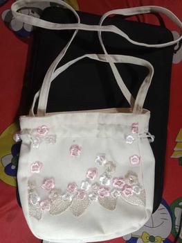 Product Review of Túi Vải Bố Thêu Cho Nữ, Túi Xô Nhỏ, Túi Đeo Chéo from N**y 3