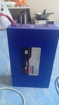 Product Review of แบตเตอรี่จักรยานไฟฟ้า 48V วิ่งไกล 50กิโลได้จริง LiFePO4 48V 15AH แบตเตอรี่สกู๊ตเตอร์ไฟฟ้า แบตเตอรี่รถสามล้อไฟฟ้า from d**o 0