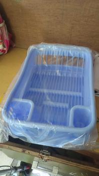 Product Review of Rak Piring Multifungsi / Rak Piring Plastik Serbaguna Dengan Nampan Rak Tirisan Piring Wastafel Pink from B**u ** 0
