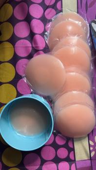 Product Review of 12 buah / Kotak Silicone Backless Bra / Wings Bra / Wing Bra / Nu Bra / Invisible Bra / Nipple Silicone Pad Bra Tempel Import Premium Bh from B**u s**a ✌** 0