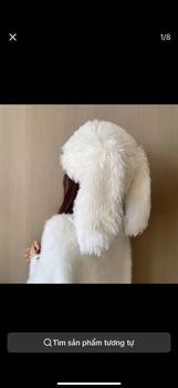 Product Review of Mũ Ấm Áp Cho Cosplay Phục Sinh, Mũ Tai Thỏ Cho Bé Gái, Mũ Mùa Đông, Mũ Len, Mũ Tai Thỏ Dài from H**h C** 0