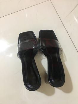 Product Review of (lùi size chân gầy)Dép Guốc nữ 12p -cao gót mũi vuông quay ngang trong mềm đúp trước 3cm. from ** 0