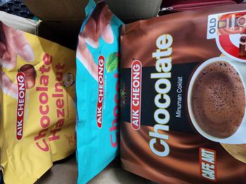 Product Review of [Chính hãng]  Chocolate Hòa Tan Aik Cheong Chocolate Cafe Art (15 Gói x 40g) - nhập khẩu từ Malaysia - Socola Sô Cô La from C**n 0