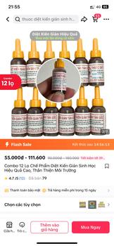 Product Review of [Combo 12 Lọ Diệt Kiến Gián Sinh Học] Hiệu Quả Cao, Thân Thiện Môi Trường - Diệt Côn Trùng Nhanh Chóng, An Toàn Cho Gia Đình, Tiết Kiệm Thời Gian from 🍓**🍓 0