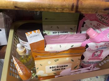 Product Review of TÚI BỘT Ủ TRẮNG LÁ SỮA - SE KHÍT LCL - SÁNG - ĐỀU MÀU DA - GIẢM THÂM - CẤP ẨM - MỀM MƯỢT DA. from K** D** 0