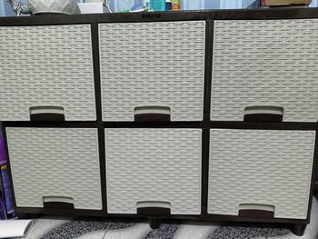 Product Review of Lemari Plastik Akako 8 Pintu susun 2 Fancy Furniture Furniture Laci from S**a S** 0