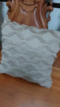 Product Review of Vỏ Đệm Nhồi Bông Một Mặt, Họa Tiết Lưới Kim Cương, Màu Trơn 30cmx50cm / 45cmx45cm, Bán Một Mảnh from V**ê 0