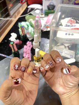 Product Review of (BANTING HARGA) PAKET (D) SUPER LENGKAP Professional Nail Art / ￼Alat kutek kuku nail art set Kutek Gel Lampu Kuku UV 48Watt / PAKET LENGKAP USAHA NAILART from k**z 1