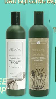 Product Review of Dầu gội chiết xuất gừng Weilaiya, giảm rụng tóc, 400ml from C** 0