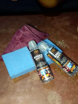 Product Review of Armor matte wax coat 100ml buy1take1 and freebies from A**a C**o 1