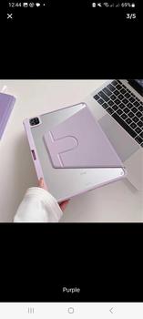 Product Review of 360 Rotating Acrylic Transparent Back Tablet Case for Honor Pad 9 12.1 2023 Magicpad 13 Pad 8 12 V8 Pro X9 11.5 X8 Pro Lite V8 V7 Pro 11 Inch with Pen Slot from M**N 1