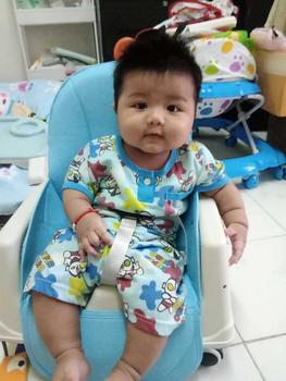 Product Review of BBMM เก้าอี้กินข้าวเด็ก เก้าอี้เด็ก High chair Multifuntion มีเบาะนั่ง ถาดรองอาหาร ล้อลาก from น**ย 2