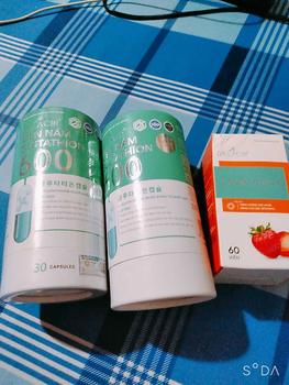 Product Review of Combo 2h - Viên uống Gluthatinon 600 - sản phẩm chăm sóc da ( mẫu mới ) from k**o 0