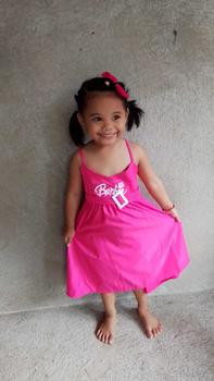 Product Review of JJAS BARBIEEE KIDS DRESS FIT 3 TO 4 and 5 to 6 YEAR OLD SPECIAL FABRIC from J**s 1