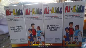 Product Review of Hi-Kidz 3+1 Bundle 120mL bottle Syrup Multivitamins for Kid's Growth and Development from S**H B**N 2**0 1