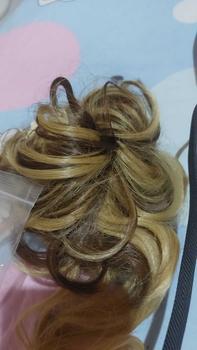 Product Review of Synthetic Curly Bun Messy Claw Chignon Clip Hair Bun Curly Wig Clip in Hair Tail Extension For Women from E**h P**o G**a 0