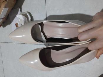 Product Review of Giày Cao Gót Nữ MŨI trơn Giày búp bê mũi nhọn nữ tính cao 5p và 7p - size 35 - size 40 mã Cotron Shoes from l**n v** v** 2