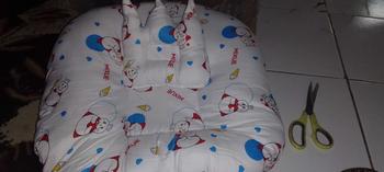 Product Review of SOFA BAYI/SOFA BAYI MURAH/TEMPAT TIDUR BAYI alas empuk newborn  bantal from A**d 1