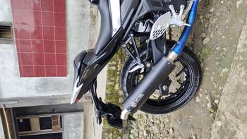 Product Review of silincer Racing Big volume inlet 50mm knalpot racing Original Brazzer exhaust silincer only from t**_ 2