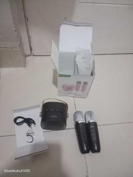 Product Review of 【GOOJODOQ】 Speaker Karaoke Bluetooth Mini Ori Full Bass Portable Wireless (Dapat terhubung ke HP/TV) - Garansi 1 tahun Speakers from A**t 1