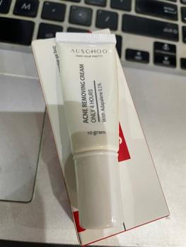 Product Review of Kem chấm mụn, gom cồi 4h AUSCHOO Acne Removing Cream 10g Adapalene 0.1% Làm Đẹp Da Skincare Chăm Sóc Da Giảm Thâm Giảm Mụn Cho Da Mụn from M** e** ** 3