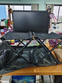 Product Review of เก้าอี้แคมป์ปิ้งขนาดเล็ก เก้าอี้จิ๋ว สะดวก เล็ก กระทัดรัด พกพาได้ง่าย from K**🐬 0