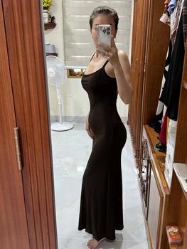 Product Review of D08 - ĐẦM 2S ĐUÔI CÁ THUN LỤA Nữ Dress from H** T**n 1