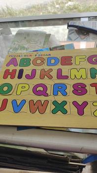 Product Review of Mainan Edukasi Anak Paket Puzzle Kayu Isi 4 Huruf Hijaiyah Arab Huruf Besar Kecil Angka 0-20 from m**p 0