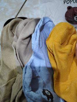 Product Review of Kaos Kaki Motif Bear Mix Free Pouch from I** F**a 2