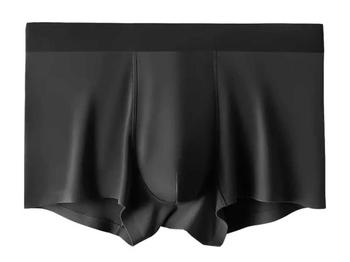 Product Review of Quần sịt nam đúc su thun lạnh,quần lót nam boxer không đường may loại 1,vải mềm mịn thoáng mát XM5 Menswear Quần Boxer from C**ư 0