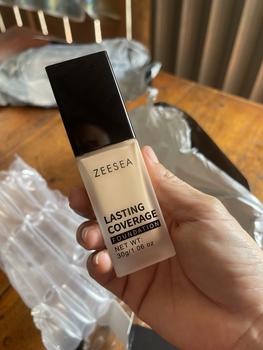 Product Review of (COD)Kem Nền Che Khuyết Điểm Lì Lâu Trôi, ZEESEA, Kiểm Soát Dầu, Không Thấm Nước, Hoàn Toàn Tự Nhiên, 30ml Cosmetic Nữ Mỹ Phẩm from H** R** 3