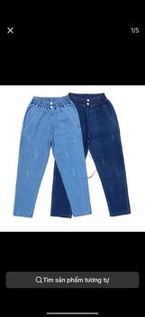Product Review of Quần jean 9 tấc ống ôm lưng thun 2 nút cào nhẹ co  giãn tốt.m038 Nữ Pants... from Q**h L** 1