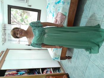 Product Review of SAGE GREEN MOTHER NINANG PRINCIPAL SPONSOR WEDDING DRESS from m**y 1