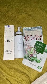 Product Review of KEM DƯỠNG Ủ TRẮNG CINNY - Hỗ trợ làm trắng da 200gr from M** L**🇳 0
