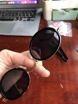Product Review of Kính Râm, Gọng Nhỏ Hình Elip, Phong Cách Steam Punk, Kim Loại Cổ Điển Châu Âu Và Mỹ, Tương Lai, Thời Trang, Dành Cho Nam Và Nữ from ** ** ** ** ** ** ** ** T**L 2