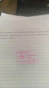 Product Review of Stempel Asesmen Guru Custom + 1 Botol Tinta from N**💖 1