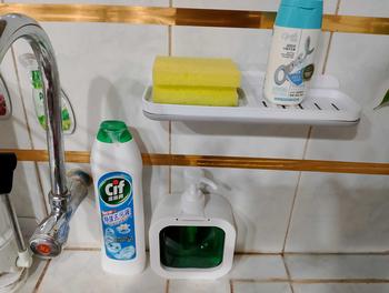 Product Review of 300ML/500ML Transparent Foam Pump Press Type Sanitizing Hand Soap Dispenser for Bathroom Clear Bottle Liquid Shower Gel Foam from p**️ 1