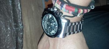 Product Review of CHRONO AKTIF LEOPARD 8804 JAM TANGAN PRIA TAHAN AIR BERGARANSI Watches Biru tangansultan from s**7 2